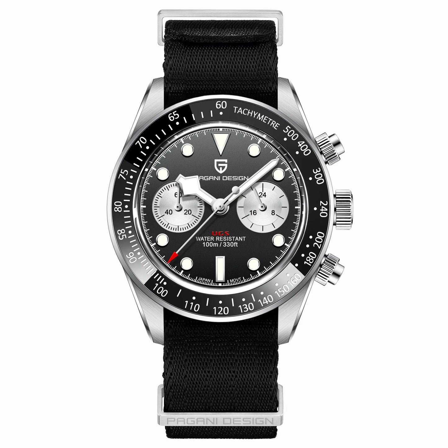 2026 New PAGANI DESIGN Panda Men's Watches Luxury Quartz Chronograph Waterproof AR Sapphire Mirror Sports Watch For Men Luminous