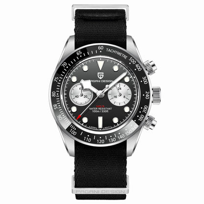 2026 New PAGANI DESIGN Panda Men's Watches Luxury Quartz Chronograph Waterproof AR Sapphire Mirror Sports Watch For Men Luminous