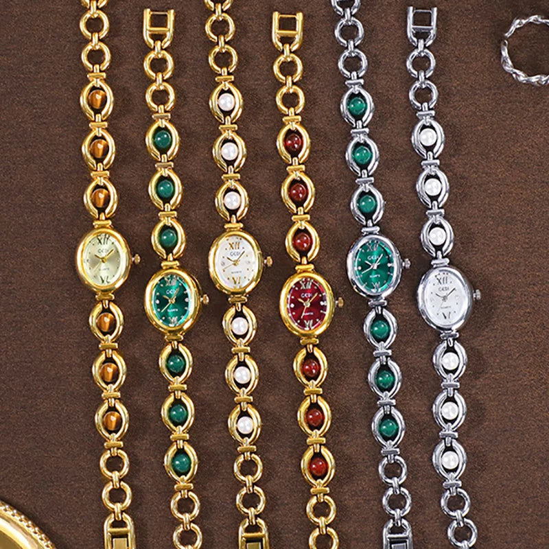Gold Women Bracelet Watches For Ladies Wrist Watches Top Brand Luxury Elegant Women Dress High Quality Watches Quartz Minimalist