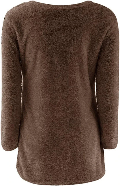 2025 Plus Size Women Warm Sweaters Solid Color O Neck Loose Knitted Pullover Long Sweater Casual Blouse Lady Oversize Clothing