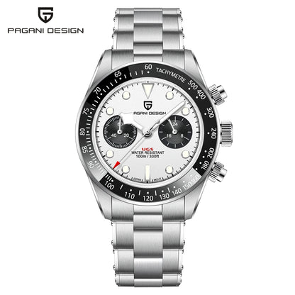 Pagani design Panda retro men's watches 2026 new top business quartz watch men's VK64 chronograph AR Sapphire sports clock reloj
