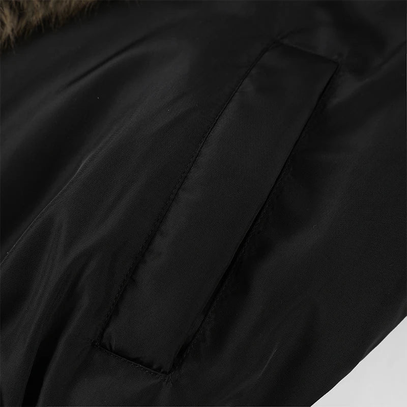 Fashion Faux Fur Patchwork Jacket Women Stand Collar Full Sleeve Warm Lace Up Loose Jackets 2026 Lady New Casual Outwear Street