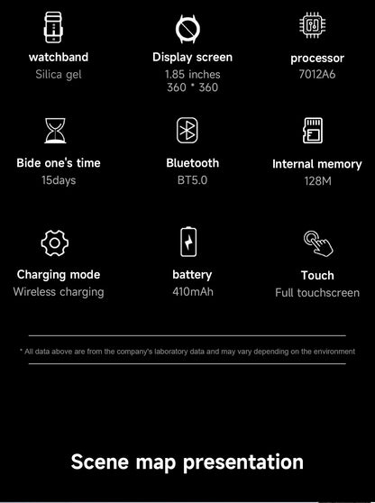 New 1.85"AMOLED NFC GPS Smart Watches For man IP68 Waterproof Blood Pressure Body Temperature Sport Fitness tracker Smart Watch
