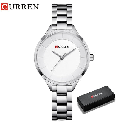 TOP Luxury Rose Gold Women's Watch Stainless Steel Ladies Wrist Watches Relogio Feminino Fashion Female Hour Reloj Mujer