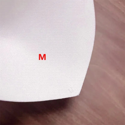 4Pair.Large Size Breathable Thin Sponge Chest Pad Soft Skin Friendly Sweat Absorbing Summer Dress Swimsuit Chest Cup