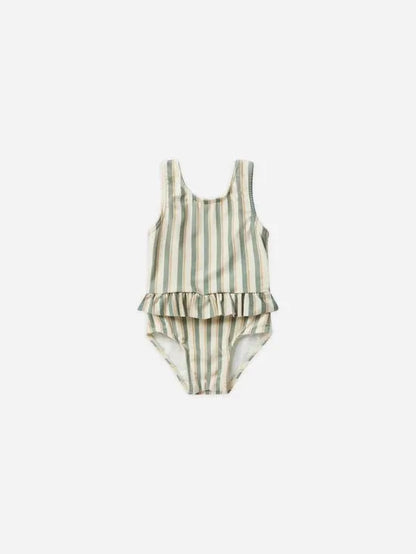 Kids Printed Swimwear for Girl Two Pieces Bikinis Set 2025 Summer Designer Boy Trunks Swimsuit Floral Striped Bathing Suit
