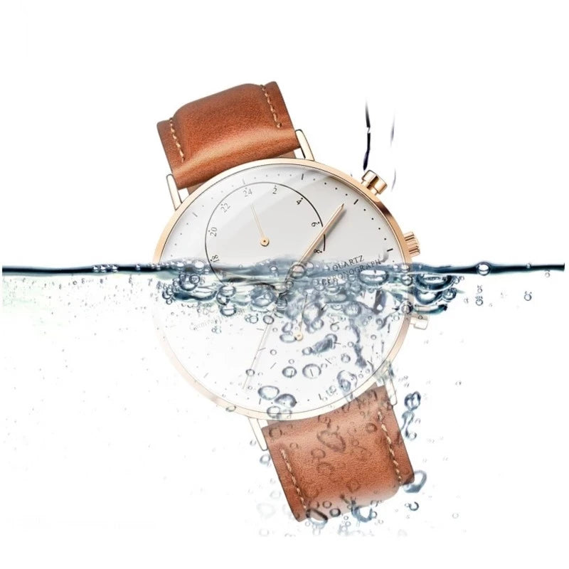 Carnival Brand Luxury Watches for Man Fashion Waterproof Rose Gold Silver Military Clock Men Quartz Wristwatches Reloj Hombre