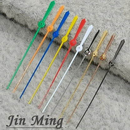 High Quality Watch Hands 13.5mm Second Hand Silver White Blue Red For NH35 NH36 7S26 7S36 4R35 4R36 Movement Watches Accessories
