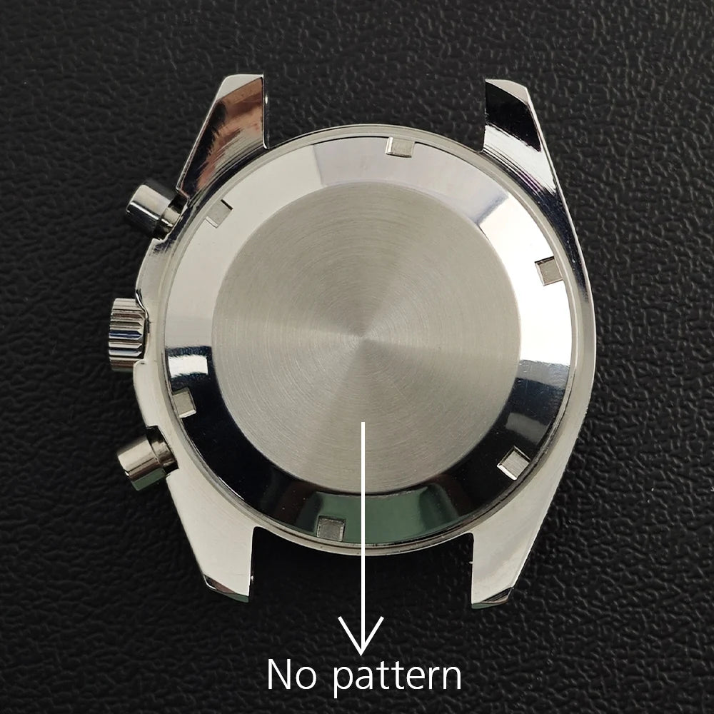 39.7mm Case Watches Metal Case Fits VK63 Movement Accessories Sapphire Glass Equipped With Bezel And Strap VK63 Dial