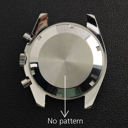 39.7mm Case Watches Metal Case Fits VK63 Movement Accessories Sapphire Glass Equipped With Bezel And Strap VK63 Dial
