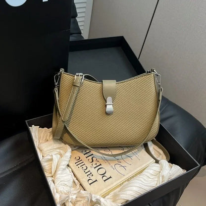 Large Capacity Diaper Bag For Women High-End Minimalist Leather Backpack Stylish Casual Unique Design Commuter