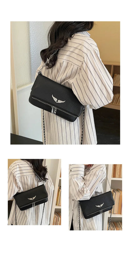 Fashionable Crossbody Bags for Women Shoulder Bags Minimalist Chain Designer Bag Retro Purse and Handbags Bolsos Mujer Сумка Sac