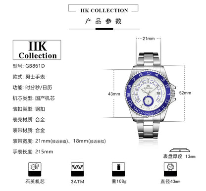 Men's Luxury Brand Business Sports Watches 2025 Male Fashion Unusual Quartz Steel Watch For Man WristWatch Gifts reloj hombre