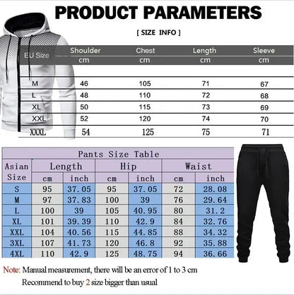 Men's Sets Hoodies+pants 2026 Spring Sport Suits Casual Sweatshirts Tracksuit Male Casual Sports Jacket Jogging Sportswear Suit