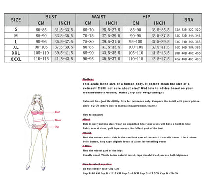 2026 Sexy Bikini Set High Waist Printed Women Swimwear Push Up Bikinis Swimsuit Female Biquini Bathing Suit