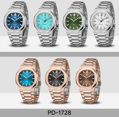 PAGANI DESIGN Top Luxury Automatic Watch For Men Mechanical Watches Men Sports Waterproof Sapphire Stainless Steel Reloj Hombre