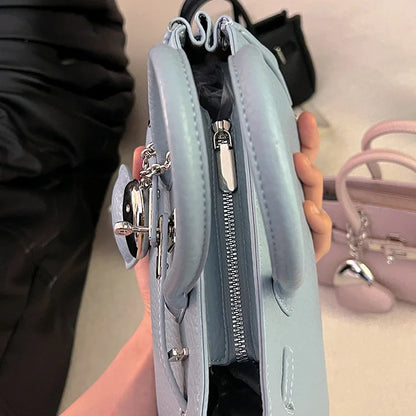 Women Leather Shoulder Messenger Bags Luxury Handbags Designer Sac A Main Female Vintage Crossbody Bags For Women Tote Bag