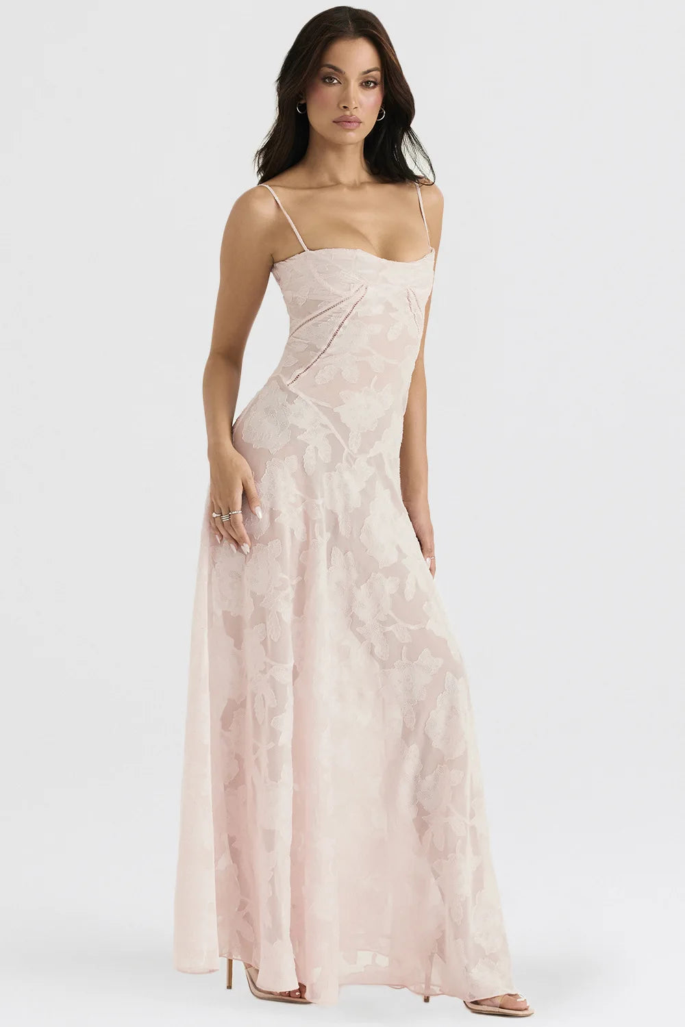 Ashgaily White Dress Women Halter Cotton Long Dress Lace Elegant Party Outfits Ladies Sexy Club Clothes