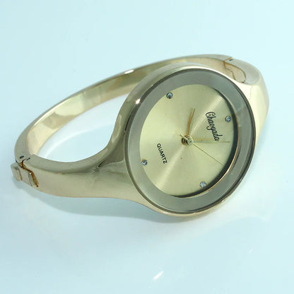 Fashion Lady Women Watches Stainless Steel Bracelet Quartz Casual Watch Dress Wrist Watch Gift