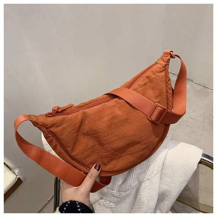 Convenient casual nylon women's crossbody bag shoulder bag large capacity handbag women's travel shopping bag women's wallet