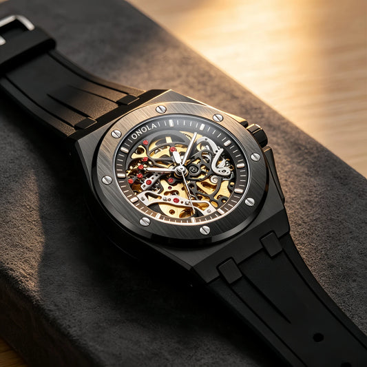 ONOLA Watch Top Brand Luxury Sports Men Wristwatch Waterproof  Automatic Mechanical Watches Relogio Masculino