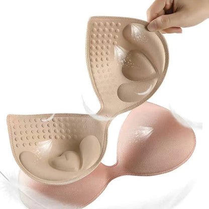 Women Sexy Breast Insert Push Up Bra Enhancer Swimsuit Bikini Pad Removeable Foam Chest Accessories Swimsuit Thickness 4/5/6cm
