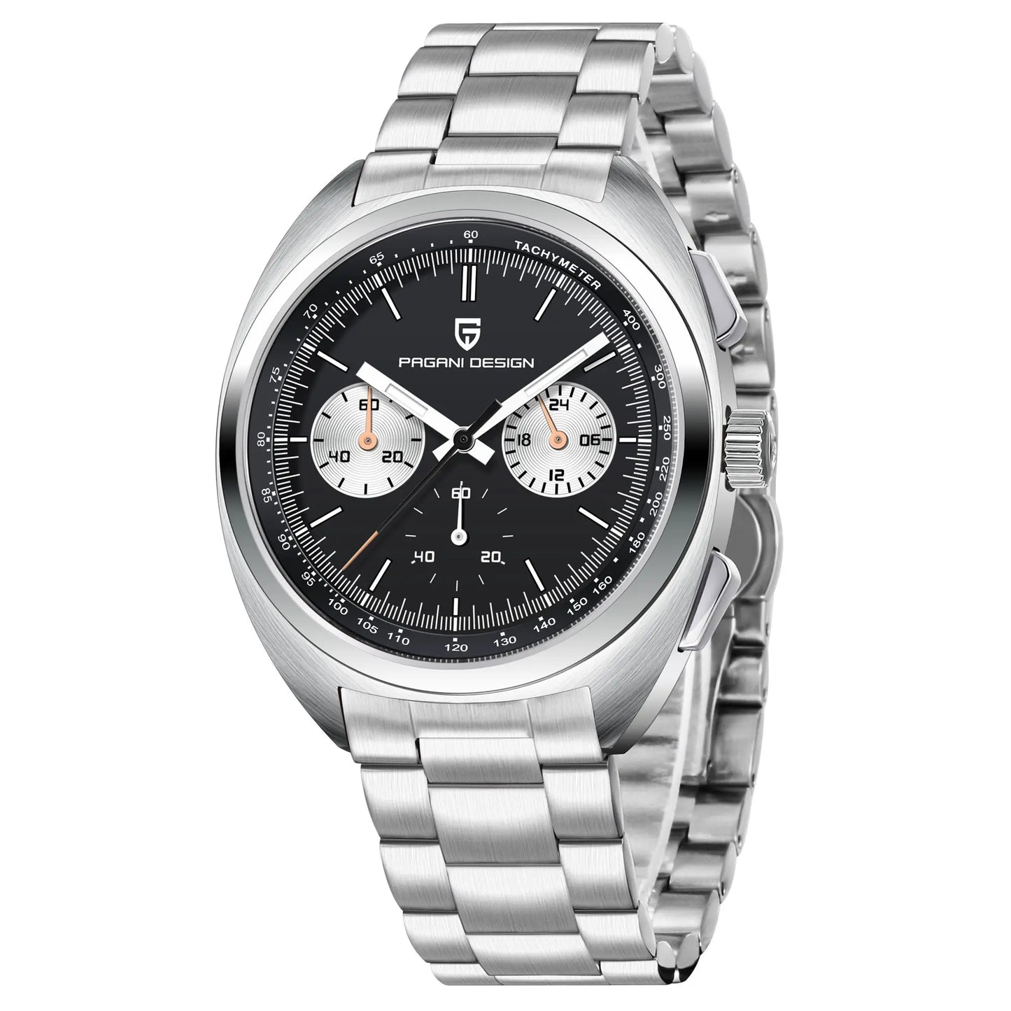 PAGANI DESIGN Men's Watches Luxury Quartz Wrist Watch For Men AR Sapphire Speed Chronograph Retro Dial Clock Reloj Hombre 2026