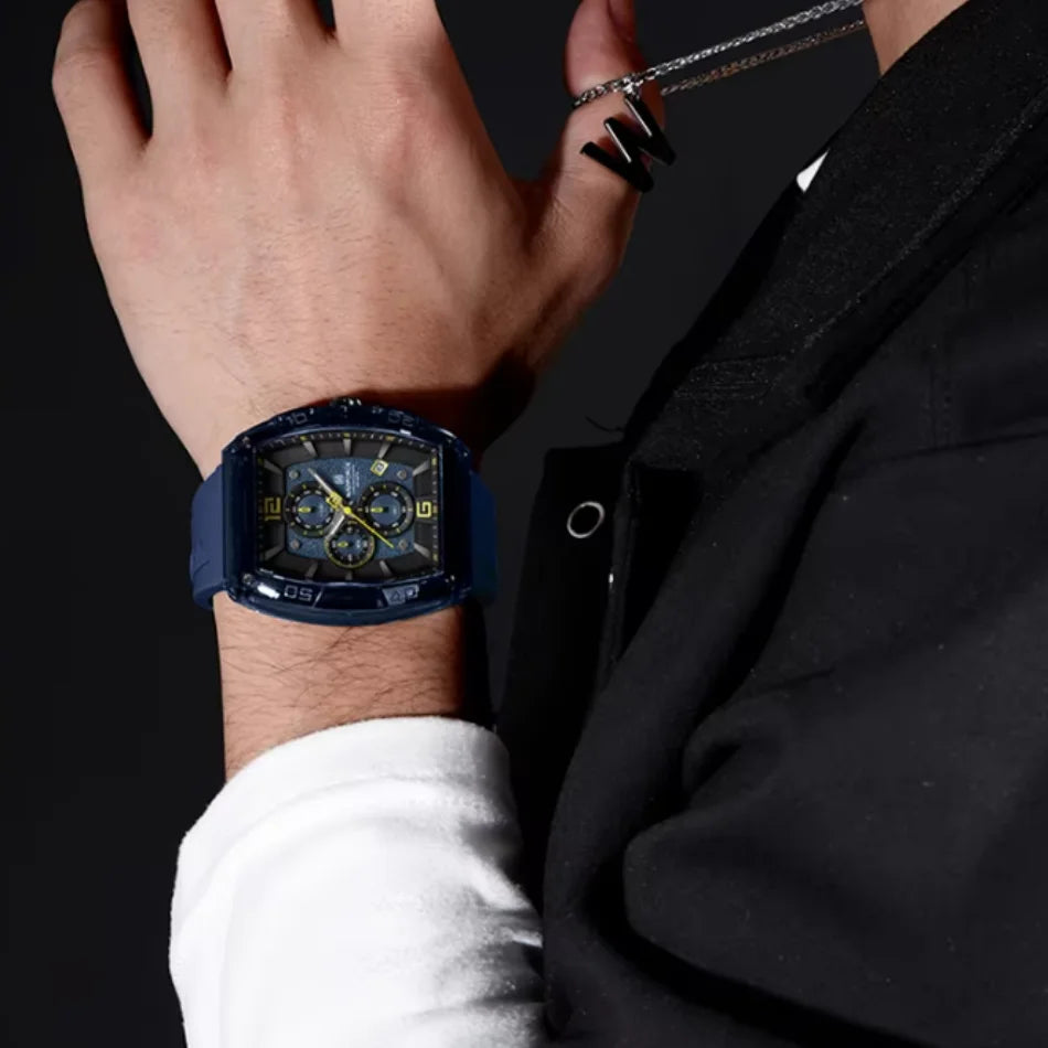 Top Brand NAVIFORCE Fashion Watches for Men Quartz Silicone Strap 50M Waterproof Date Original Man's WristWatch Reloj Hombr 2025