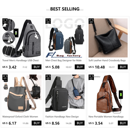 New Women Waist Bags for Women Oxford Leisure Color Chest Bag Shoulder Crossbody Waist Bags Handbags Female Messenger Belt Bags