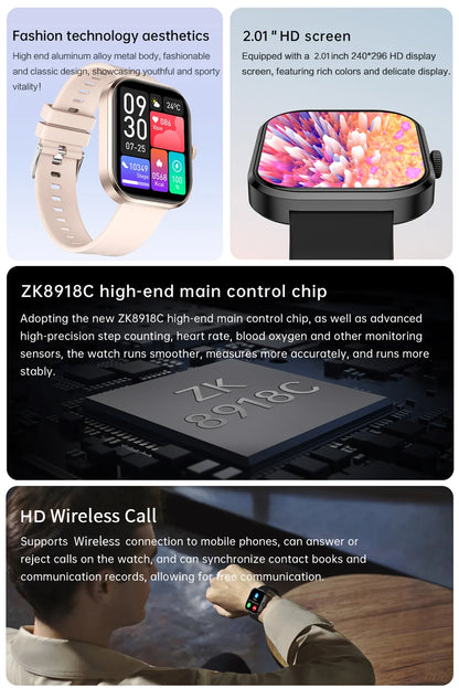 LIGE Fashion Smart Watches Women Bluetooth Call Women‘s Health Monitor Heart Rate Blood Pressure Fitness Digital Smartwatch Men