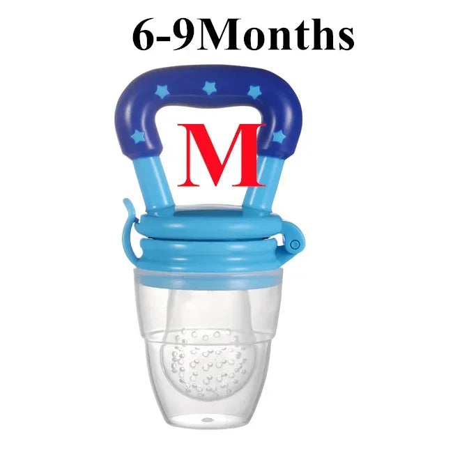 Baby Fruit and Vegetable Teether Fresh Food Supplement Toys Infant Fruit Teething Silicone Pouches Baby Feeding Tableware