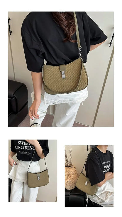 Large Capacity Diaper Bag For Women High-End Minimalist Leather Backpack Stylish Casual Unique Design Commuter