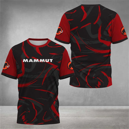 Outdoor Hiking Run Mountaineering Men's T-Shirt Casual O-neck Breathable Top Quick Dry Material Short Sleeve Fashion Men Clothes