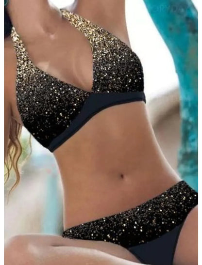 Novel Women's High-quality Summer Swimsuit with Willow Branch Flower Print Strap and Beach Vest Style Swimsuit S-5XL