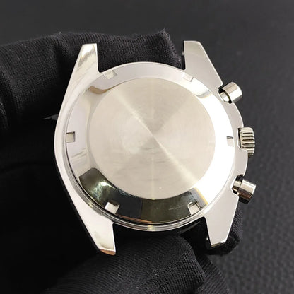 39.7mm MoonSwatch Chronograph Watches Stainless Steel Case Fit VK63 Movement Accessories Sapphire Glass Watch 20mm Strap Moon