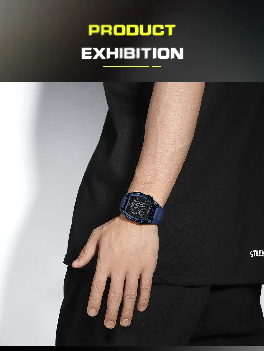 NAVIFORCE Top Brand Luxury Mens Watches Alarm Stopwatch LED Digital Backlight Display Waterproof Sport Watch Men Montre Homme