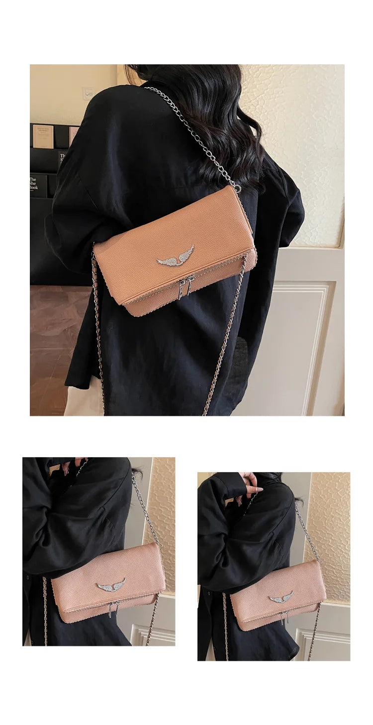 Fashionable Crossbody Bags for Women Shoulder Bags Minimalist Chain Designer Bag Retro Purse and Handbags Bolsos Mujer Сумка Sac
