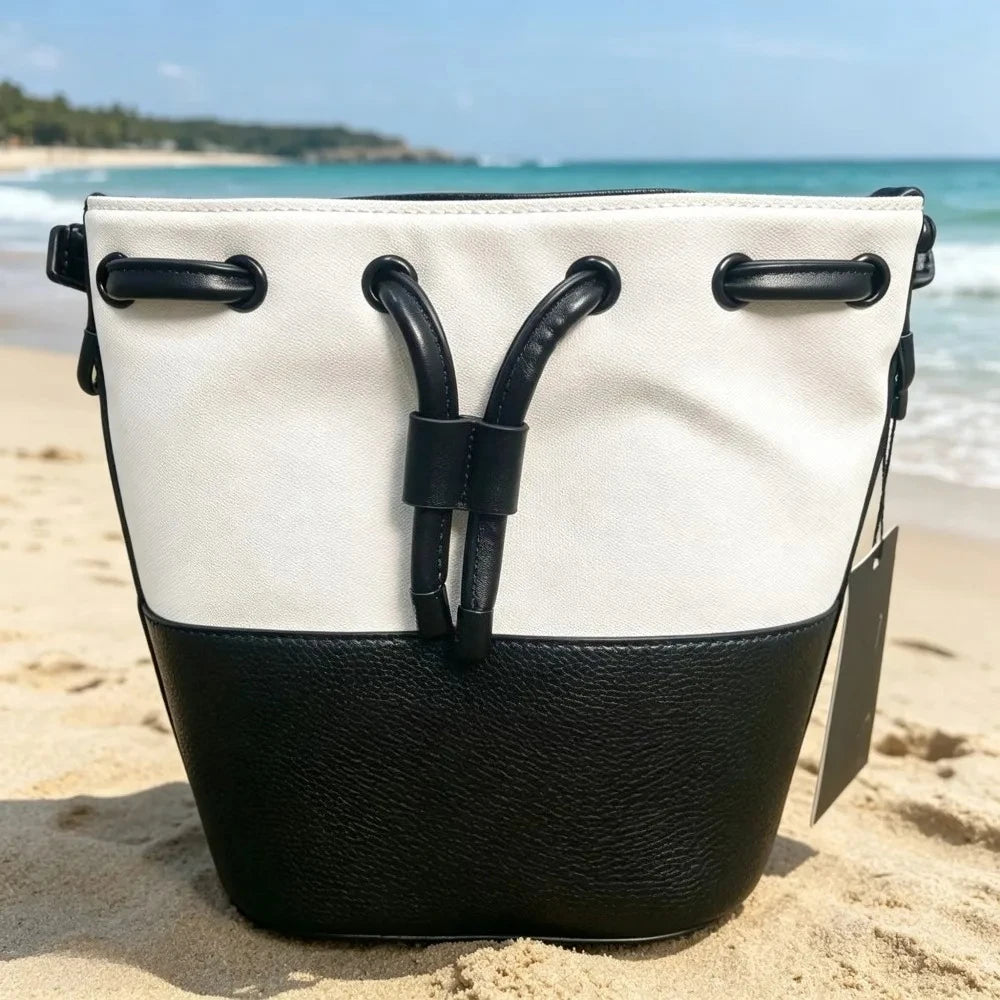 Golf Bucket Bag, Lightweight Fashion Casual Handbag, Portable Single Shoulder Crossbody Pouch for Golf Daily Use