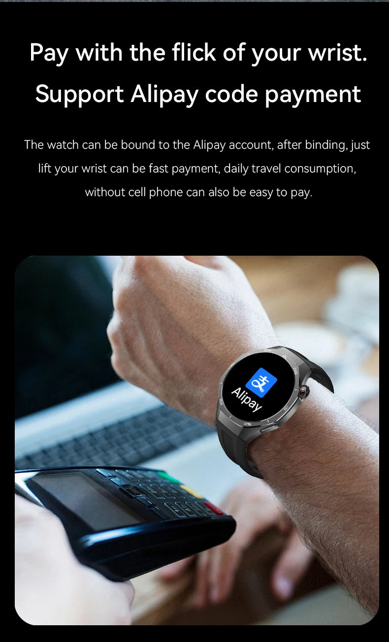 LIGE New ECG Men's Smart Watch HD Screen Heart Rate Health Smart Watches Bluetooth Call Smartwatch For Men Women Holiday Gifts