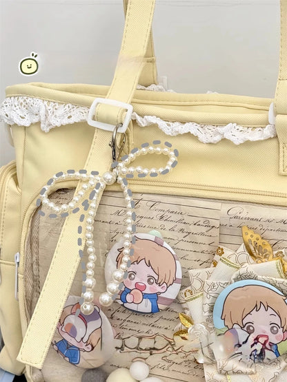 Ballet Girl Large Appetite Itabag Japanese Two-Dimension Single Shoulder Crossbody Bag Gift For Friends Women'S Handbag Gift