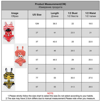 Toddler Infant Baby Girls Swimwear Watermelon Swimsuit Swimming Beach Bathing Bikini Cute Summer One-Piece Swimming Baby Overall