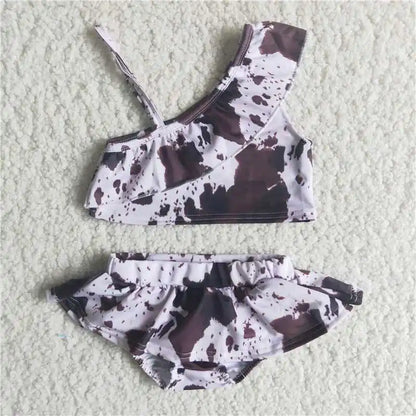 Wholesale Children Summer Grey Camo Print Swimsuit Kid Stretchy Swimwear Infant Matching Baby Boy Girl Swimming Trunks Shorts