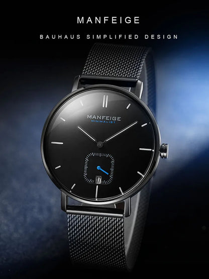 Top Luxury Brand Watch Mens Chronograph Clock Male Quartz Wristwatch Men's Watches Relogio Masculino Military Sport Silver Watch