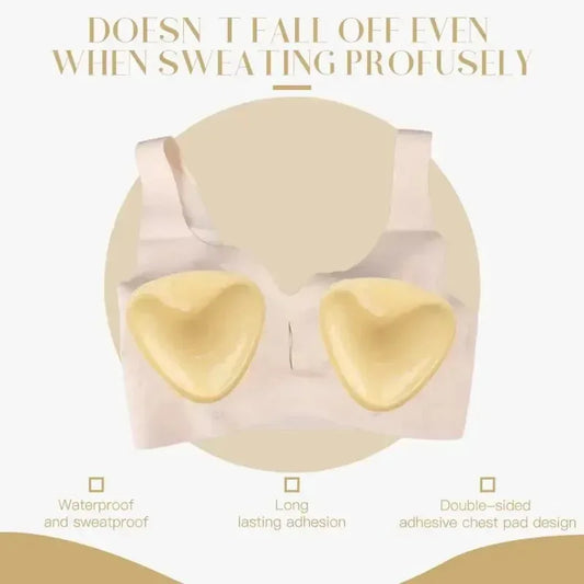 New Double Sided Adhesive Sticky Bra Inserts Push Up Thick Pads Women's Swimsuit Bikini Cup Enhancer