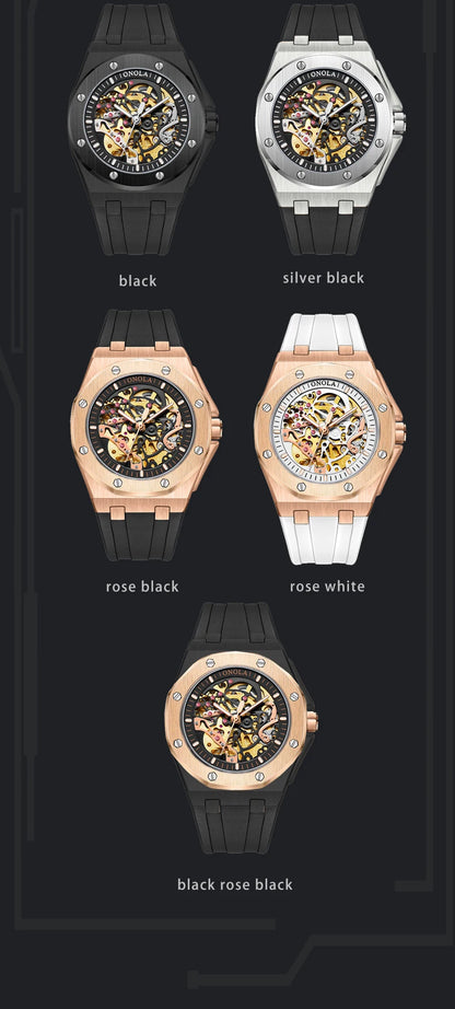 ONOLA Watch Top Brand Luxury Sports Men Wristwatch Waterproof  Automatic Mechanical Watches Relogio Masculino