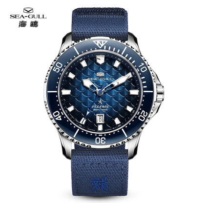 Seagull Ocean Series Man Watch King of the Dragon Automatic Mechanical Watch 300M Waterproof Watches for Man Diving Watch 1216