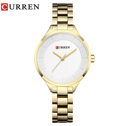 TOP Luxury Rose Gold Women's Watch Stainless Steel Ladies Wrist Watches Relogio Feminino Fashion Female Hour Reloj Mujer
