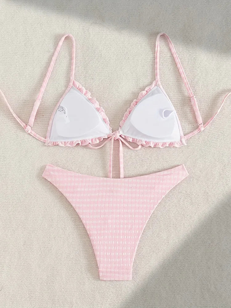 Summer Sexy Bikinis 2026 Women's Swimwear Female Swimsuit For Swim Wear Bathing Suits Brazilian Bikini Set Beachwear Pool Bather