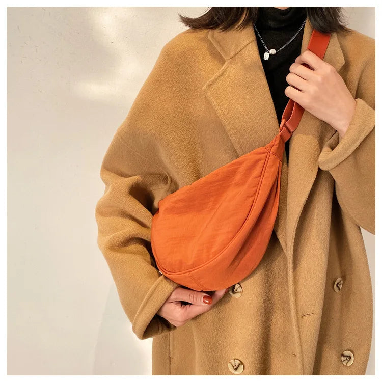 Convenient casual nylon women's crossbody bag shoulder bag large capacity handbag women's travel shopping bag women's wallet