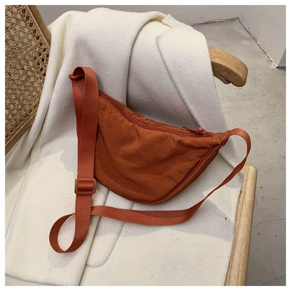 Convenient casual nylon women's crossbody bag shoulder bag large capacity handbag women's travel shopping bag women's wallet